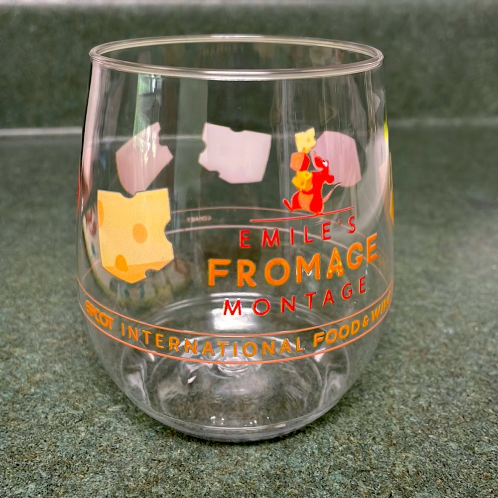 Epcot Food and Wine Festival Prize Emile’s Fromage Montage Plastic Cup